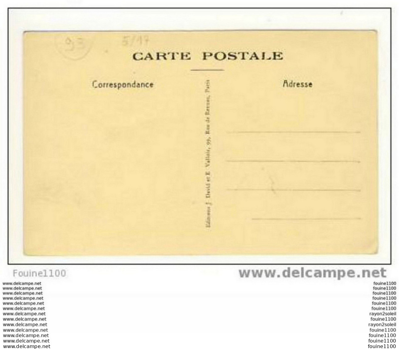 Carte De Blanc Mesnil  L' église  édifiée à La Mémoire De Mgr Charles Gibier ( Dessin Peut - être ) - Le Blanc-Mesnil