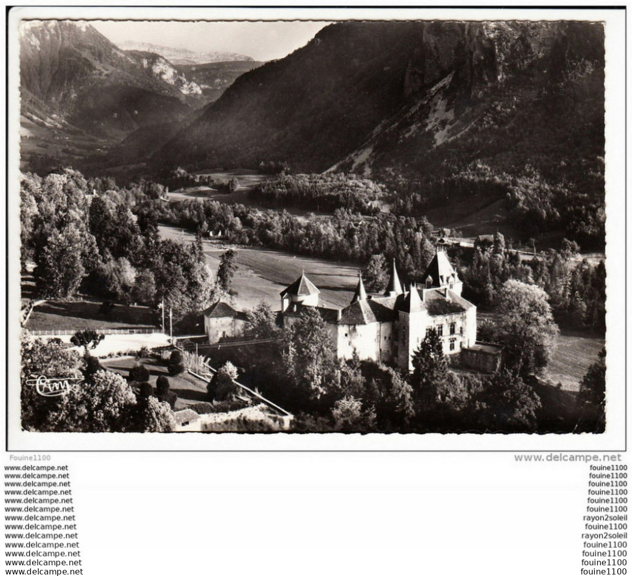 Carte ( Format 15 X 10,5 Cm )  Thorens Glières  Château De Sales ( Recto Verso ) - Thorens-Glières