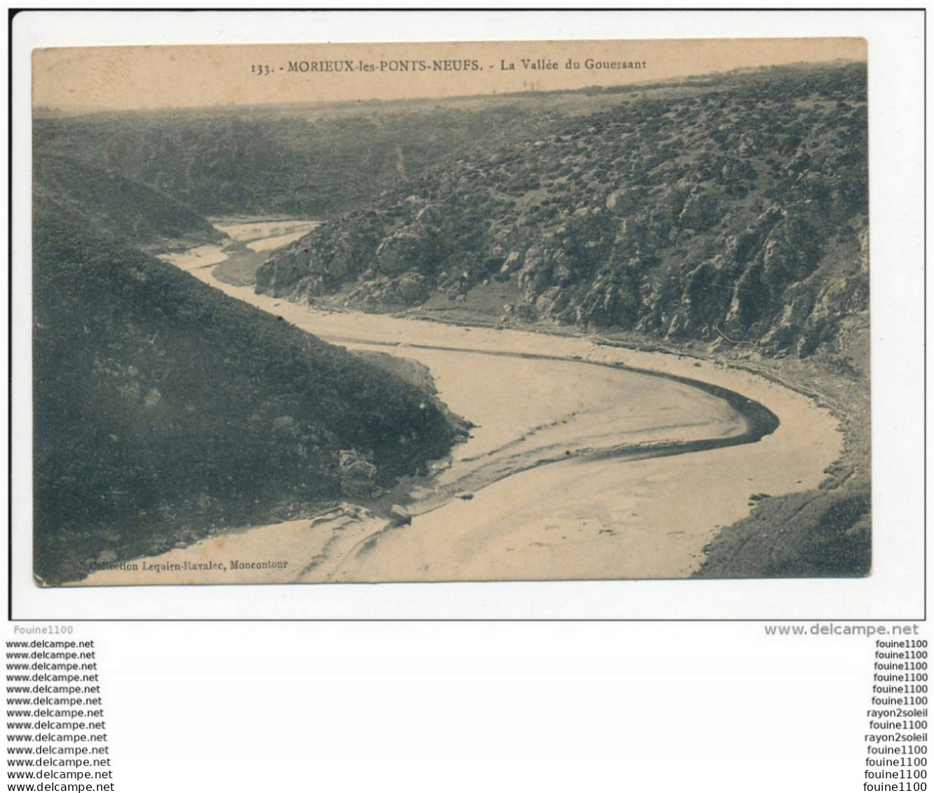 Carte De Morieux Les Ponts Neufs  La Vallée Du Gouessant   ( Recto Verso ) - Morieux