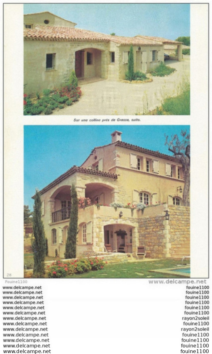 Architecture Plan / Photo D' Une Maison / Villa  Sur Une Colline Près De GRASSE  ( Architecte A. Svetchine à Nice ) - Architettura