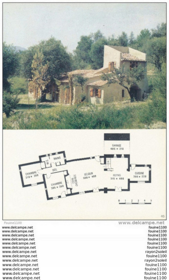 Architecture Plan / Photo D'une Villa Au Bord De La Mer Entre Carnon Et La Grande Motte ( Architecte A. Svetchine à Nice - Architecture