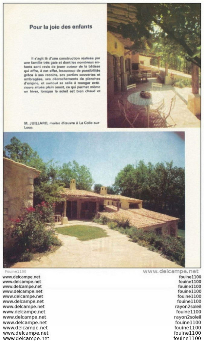 Architecture Plan / Photo D' Une Bergerie Transformée En Habitation ( ( Architecte A. DZALIAN à CABRIS ) - Architektur