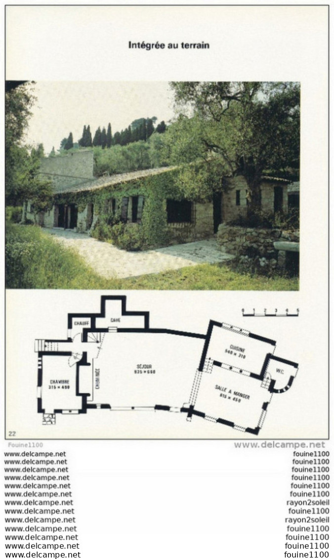 Architecture Plan / Photo D'une Villa / Maison Non Située ( Architecte A. DZALIAN à CABRIS ) - Architectuur