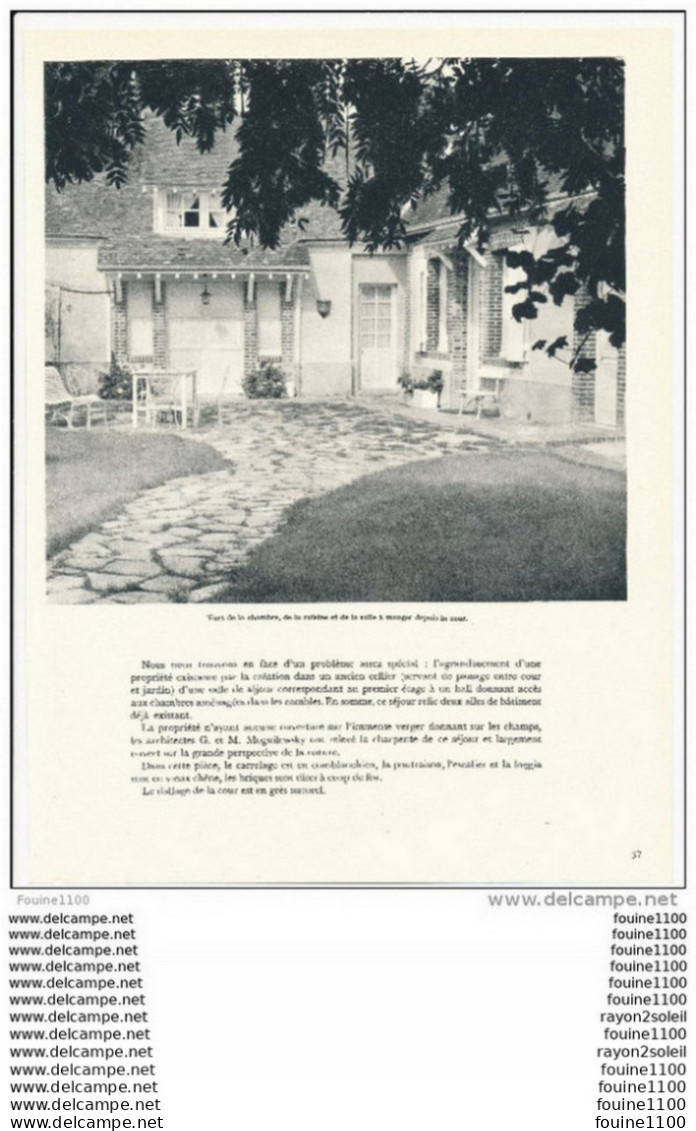 Architecture Plan / Photo D' Une Maison à MEZIERES EN DROUAIS  Après Restauration ( Architecte Moguilewsky ) - Architektur