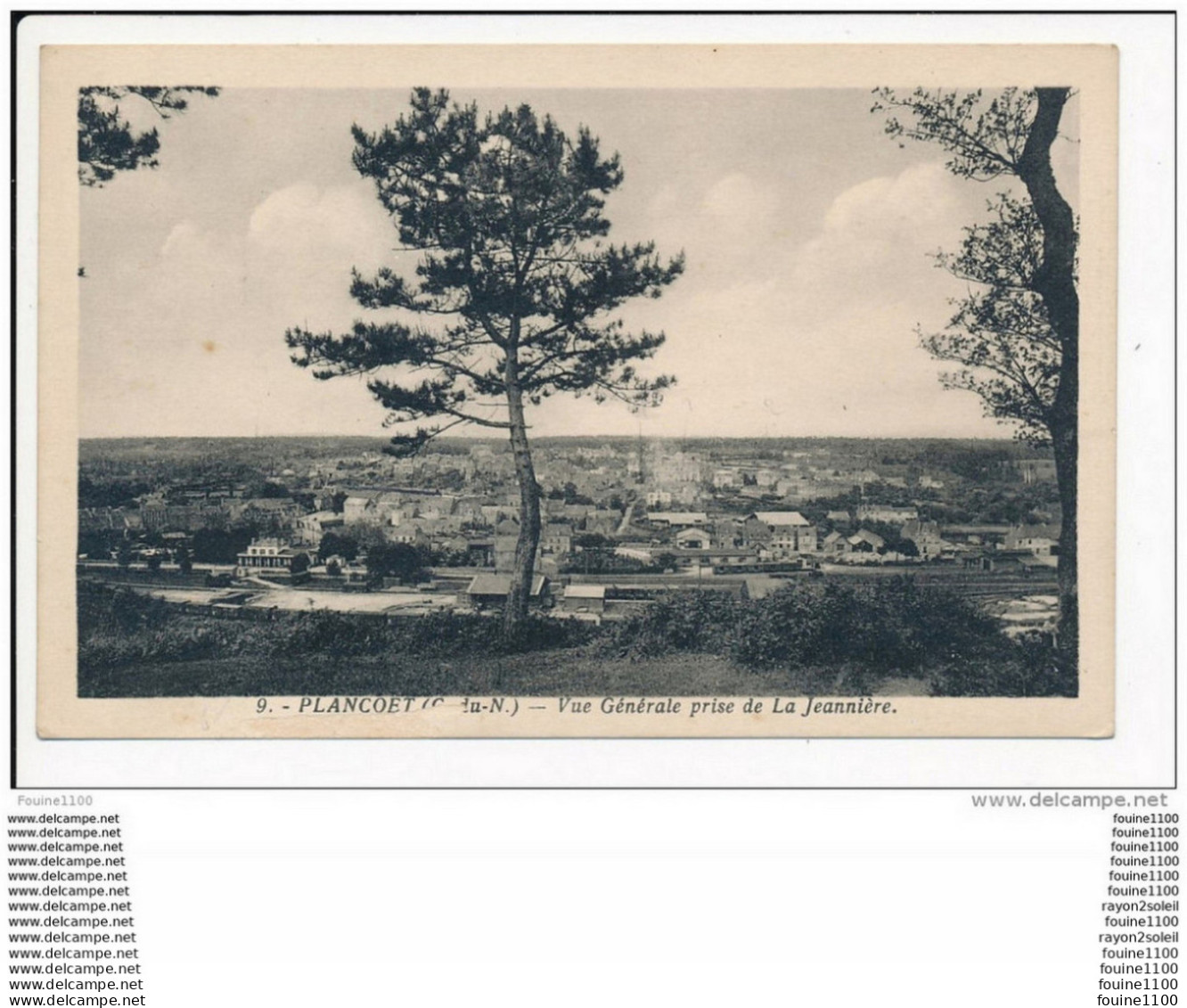 Carte De Plancoet  Prise De La Jeannière  ( Recto Verso ) - Plancoët