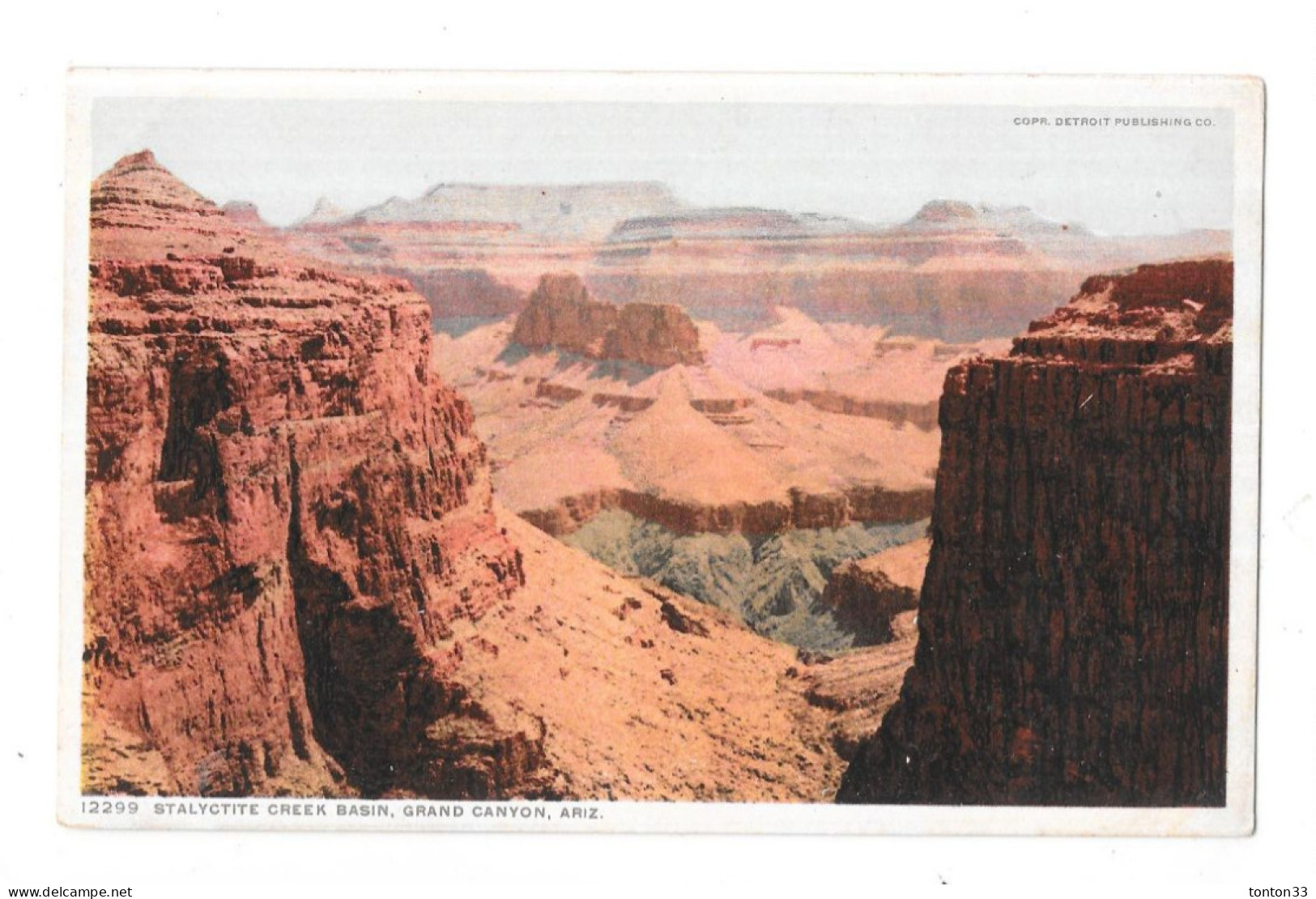 ARIZONA - ETATS UNIS - Stalycitite Creek Basin  GRAND CANYON -  ARIZ - GEO 4 - - Grand Canyon