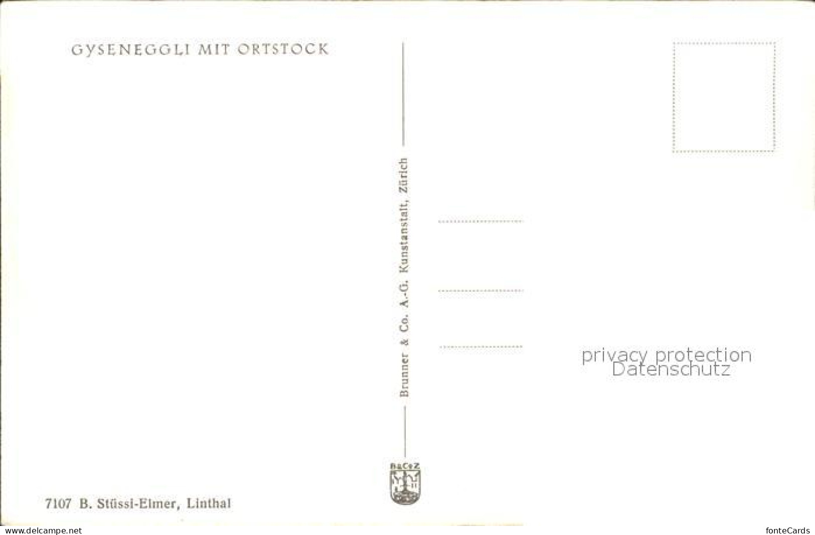 11758460 Ortstock Gyseneggli Ortstock - Other & Unclassified