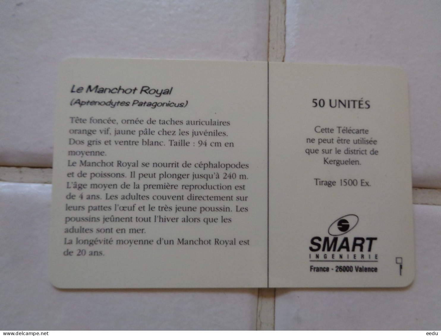 TAAF Phonecard - TAAF - French Southern And Antarctic Lands