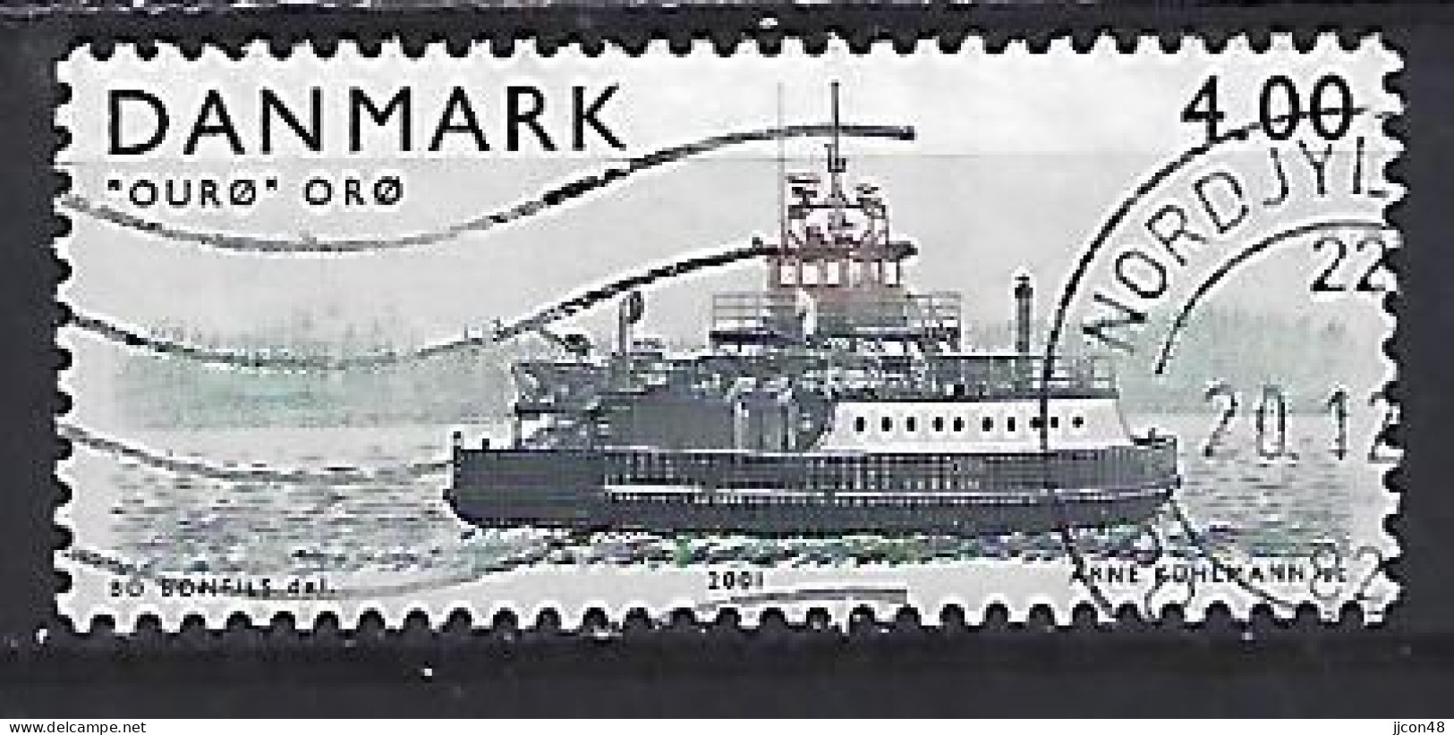 Denmark  2001  Island Ferries   (o) Mi.1292 - Gebraucht