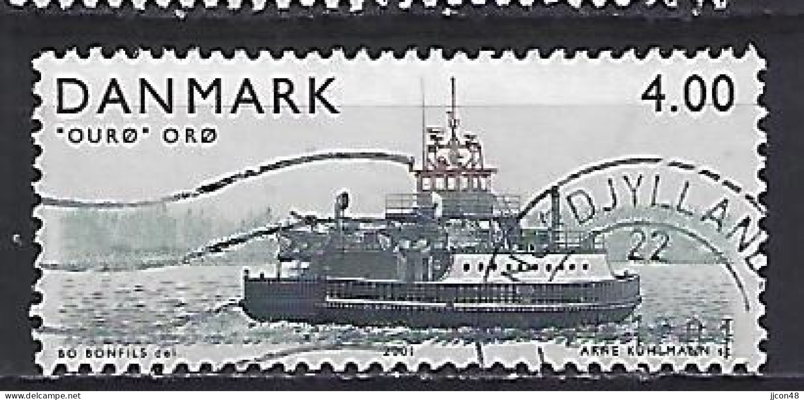 Denmark  2001  Island Ferries   (o) Mi.1292 - Oblitérés