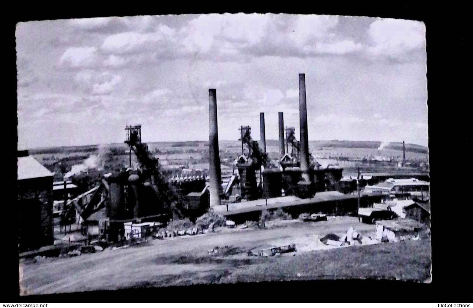 Cp, Luxembourg, ESCH-SUR-ALZETTE, Les Forges, Voyagée, Ed. Messageries Paul Kraus - Esch-Alzette