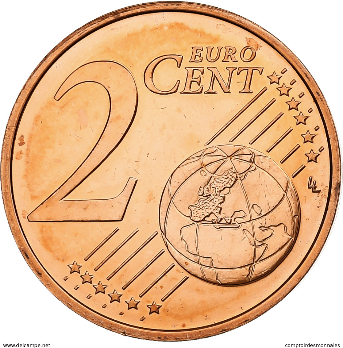 Chypre, 2 Euro Cent, 2009, Cuivre Plaqué Acier, FDC, KM:79 - Cyprus