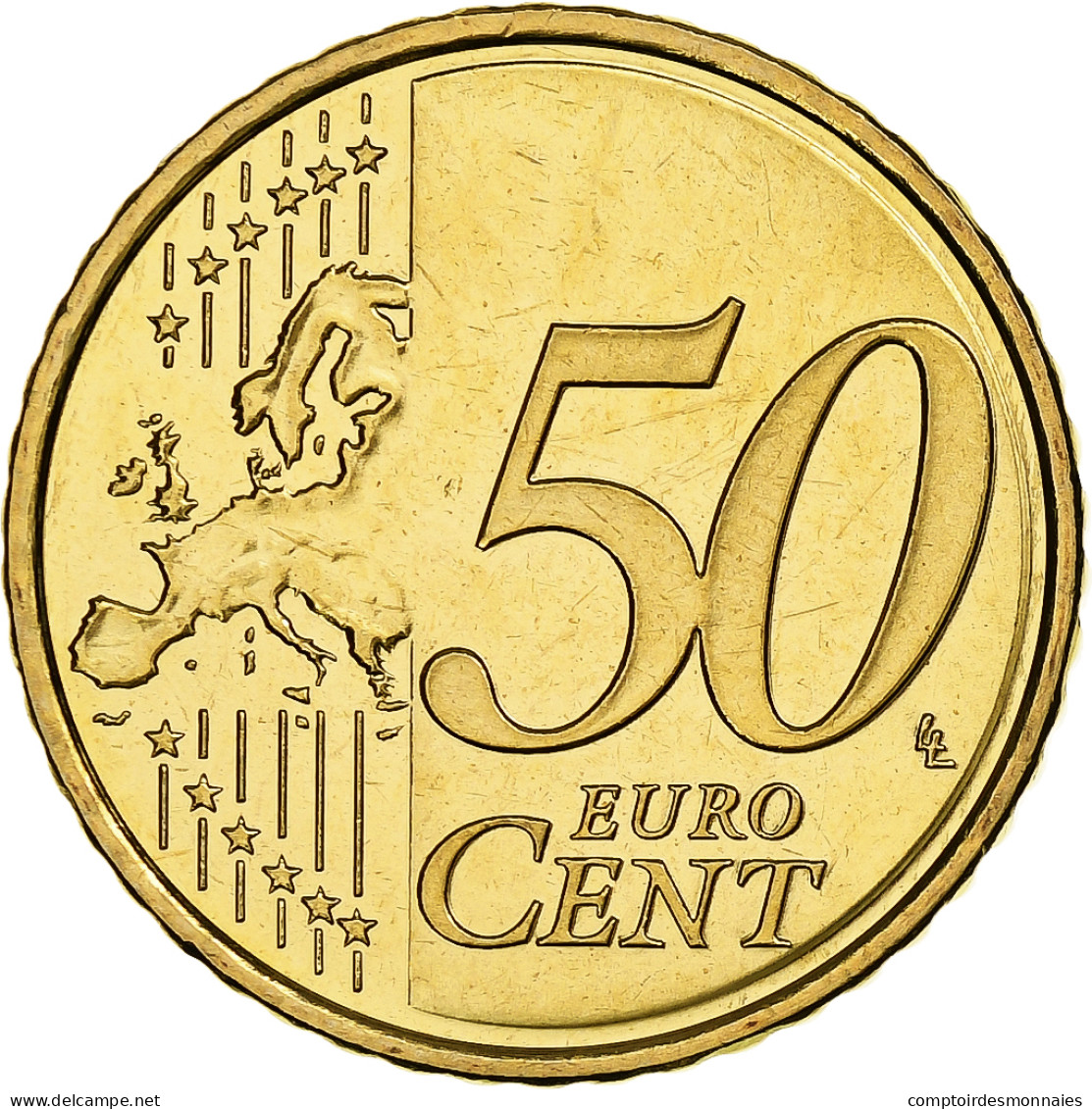 Chypre, 50 Euro Cent, 2009, Laiton, FDC, KM:83 - Zypern