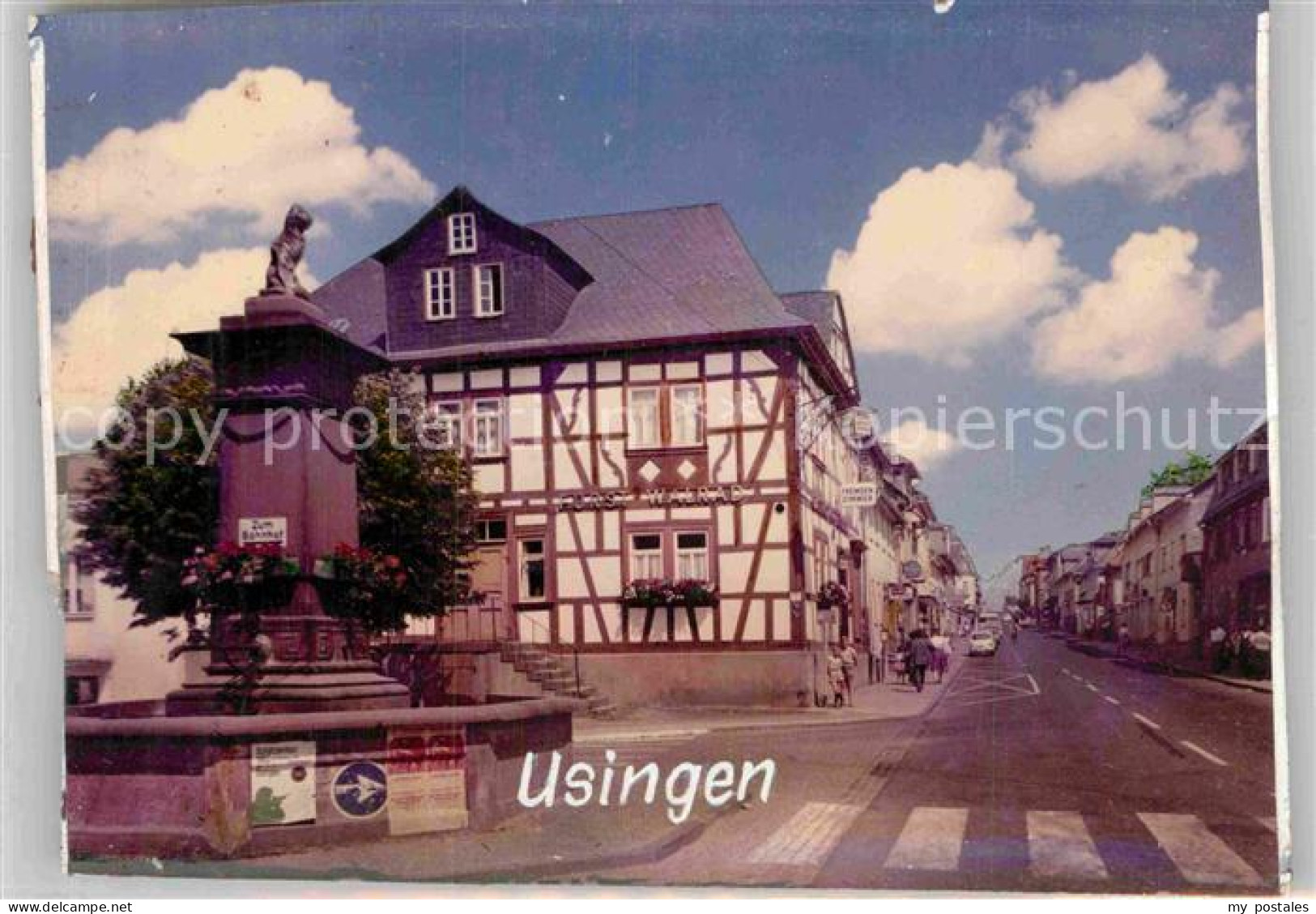 42907819 Usingen Denkmal Zum Bahnhof  Usingen - Usingen