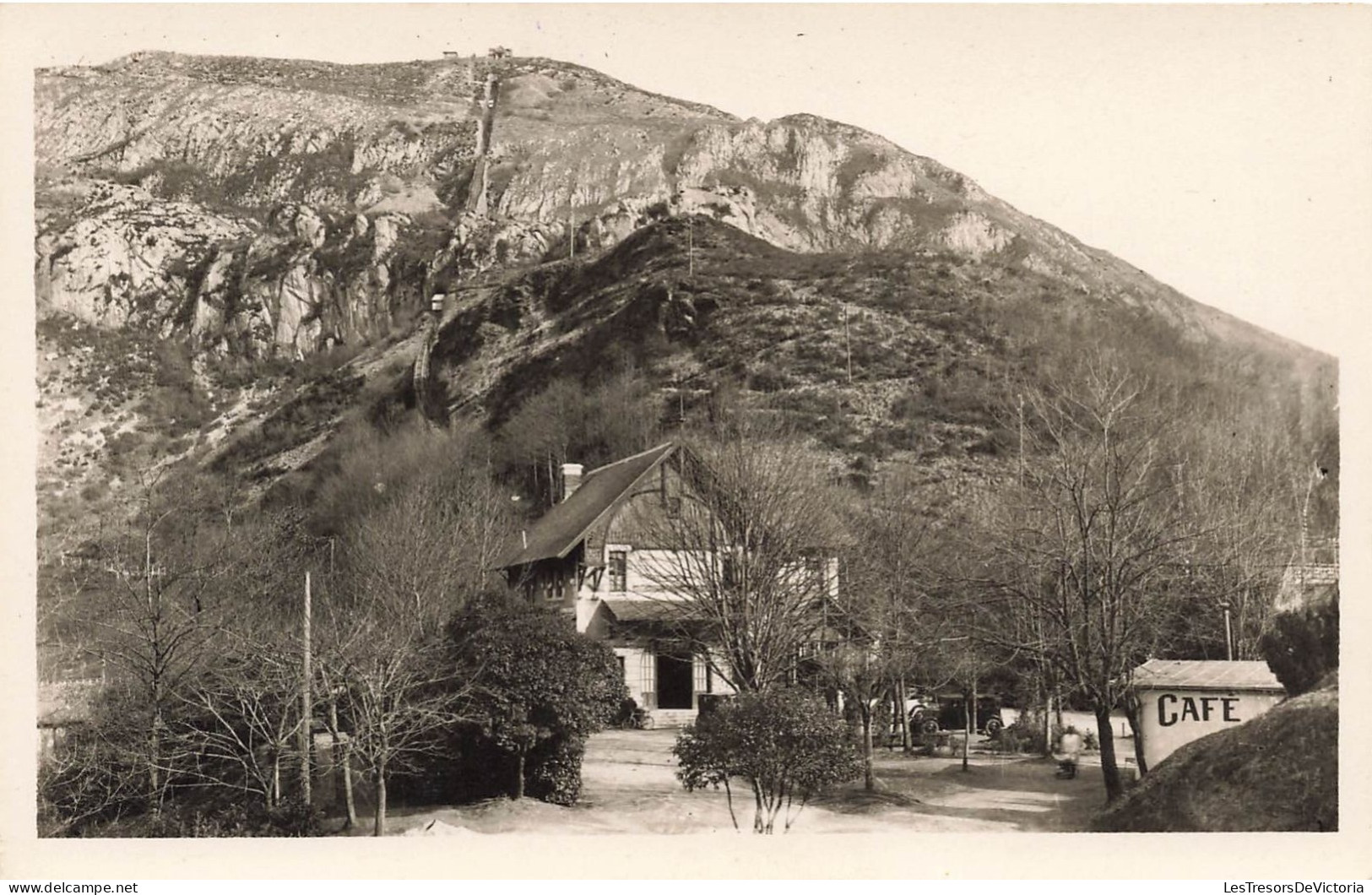 FRANCE - Lourdes - Funiculaire Du Pic Du Jer - Gare Du Bas P. D. - Carte Postale Ancienne - Lourdes