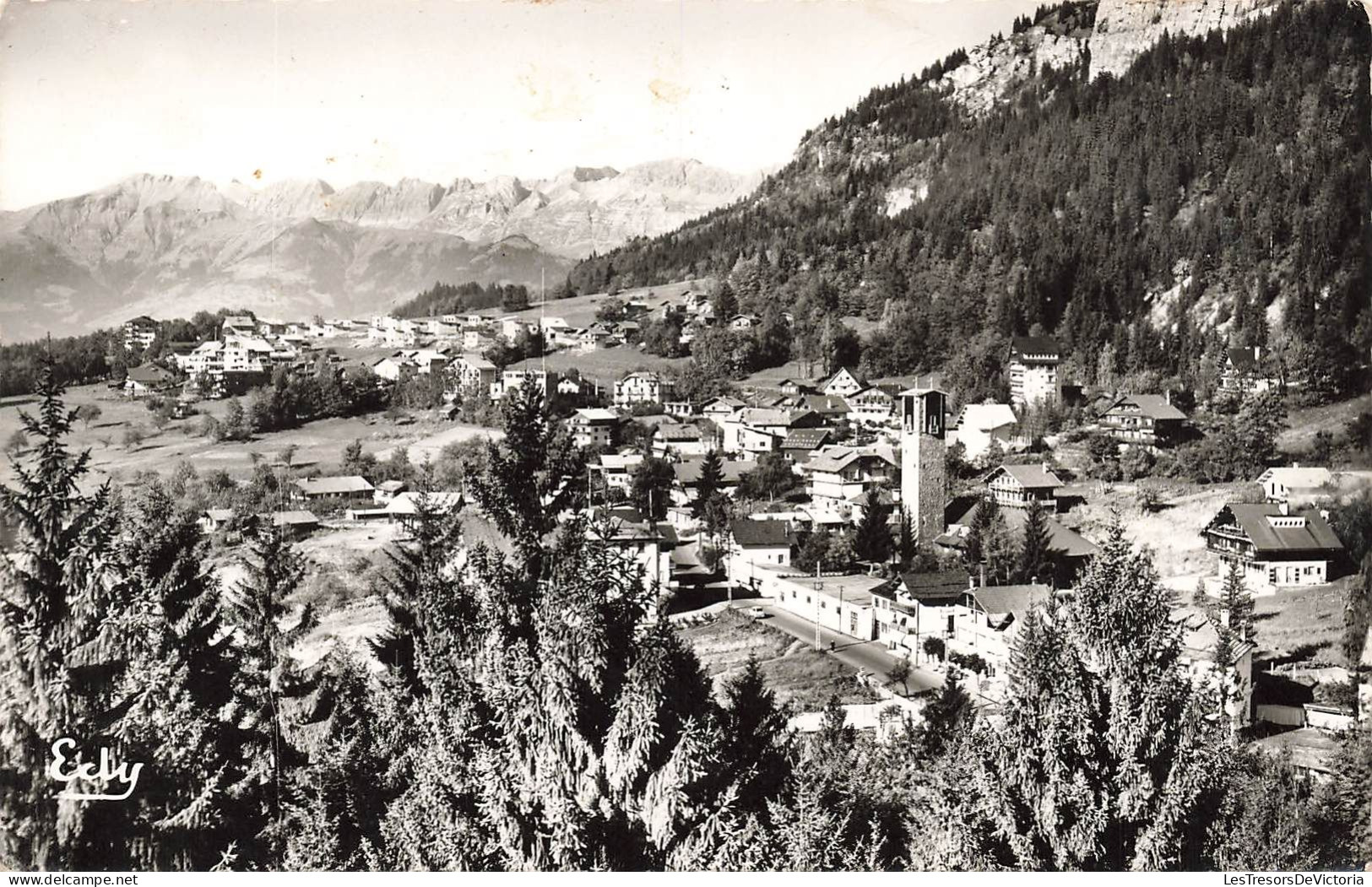 FRANCE - Le Plateau D'Assy - Vue Panoramique Et La Chaîne Des Aravis - Carte Postale - Andere & Zonder Classificatie