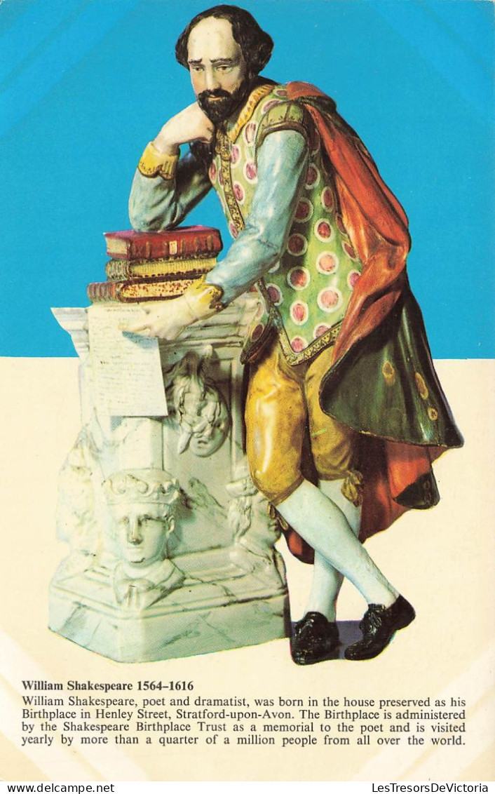 CÉLÉBRITÉS - William Shakespeare - Carte Postale Récente - Ecrivains