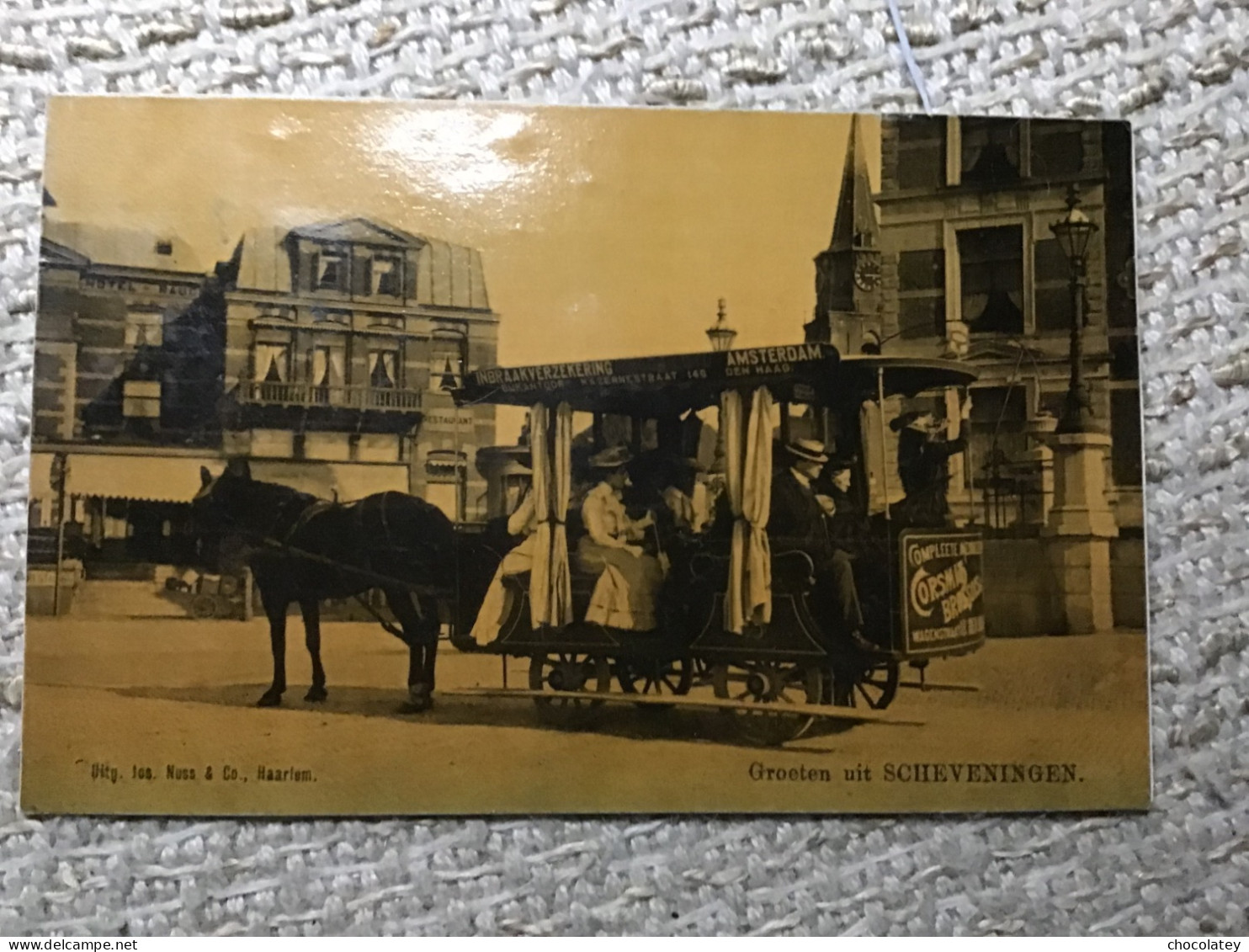 Paard Tramway 1900 Scheveningen - Scheveningen