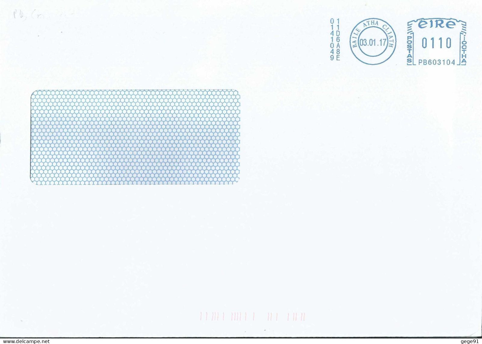 Ema Pitney Bowes _ Lettre De Dublin Pour La France - Covers & Documents