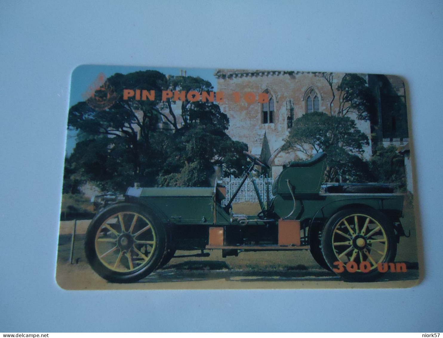 THAILAND  CARDS PIN 108  OLD CARDS - Cars