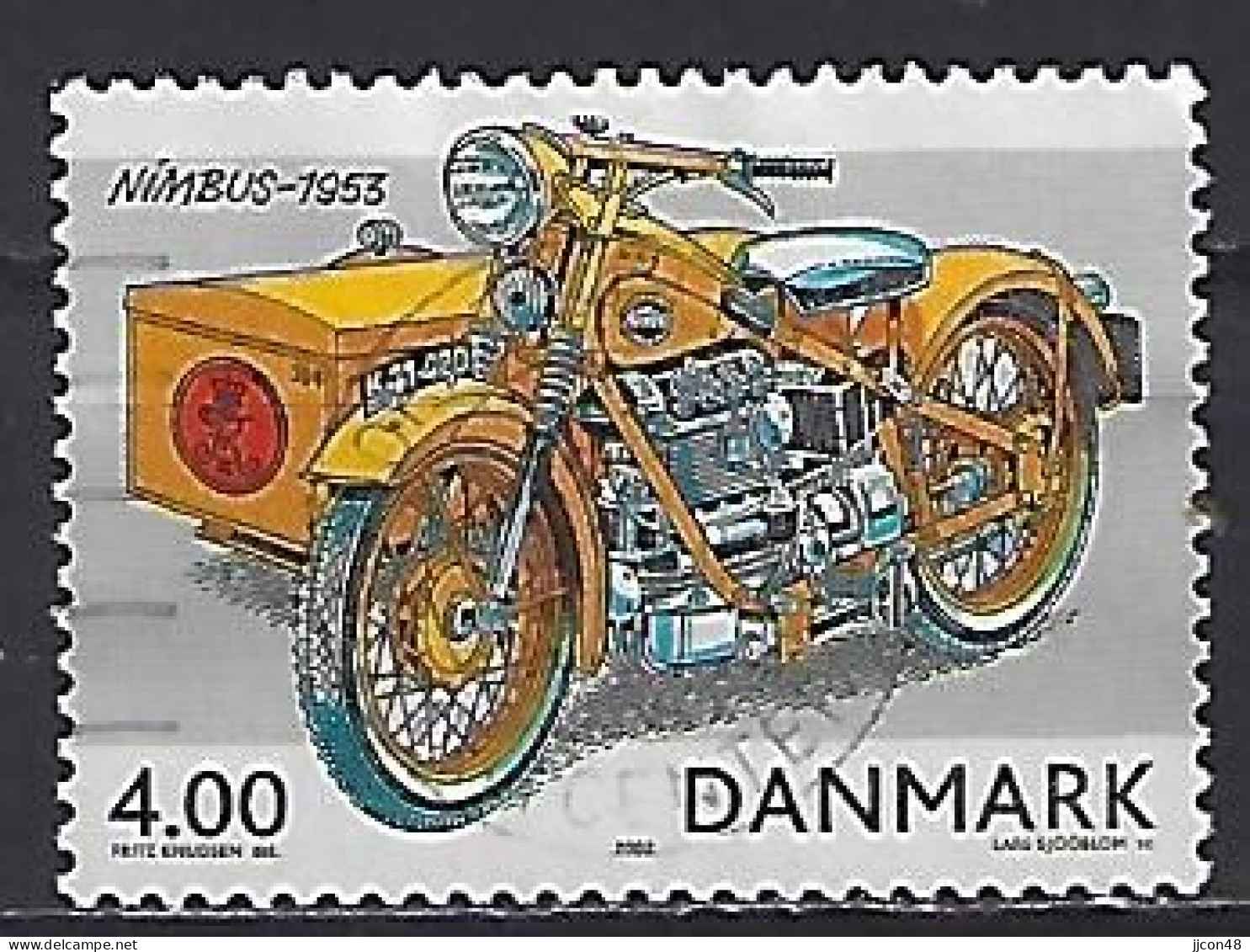 Denmark  2002  Postal Transport  (o) Mi.1312 - Oblitérés