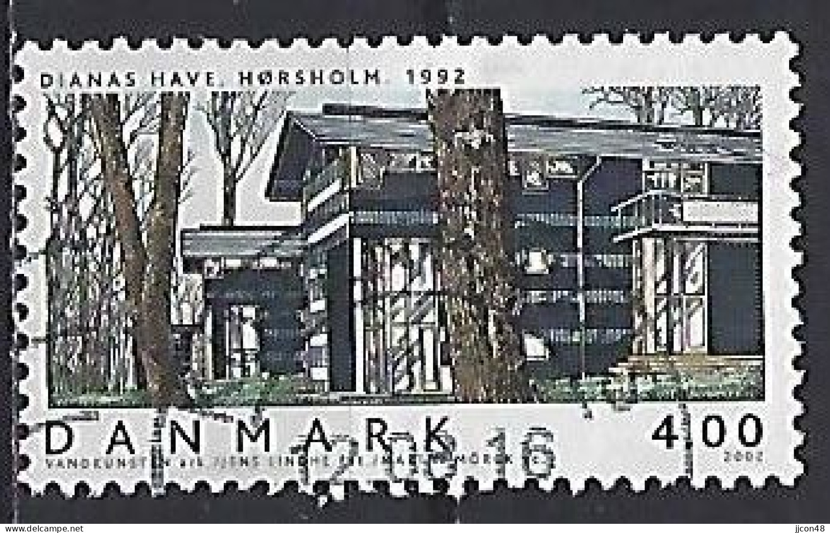 Denmark  2002  Buildings  (o) Mi.1321 - Used Stamps
