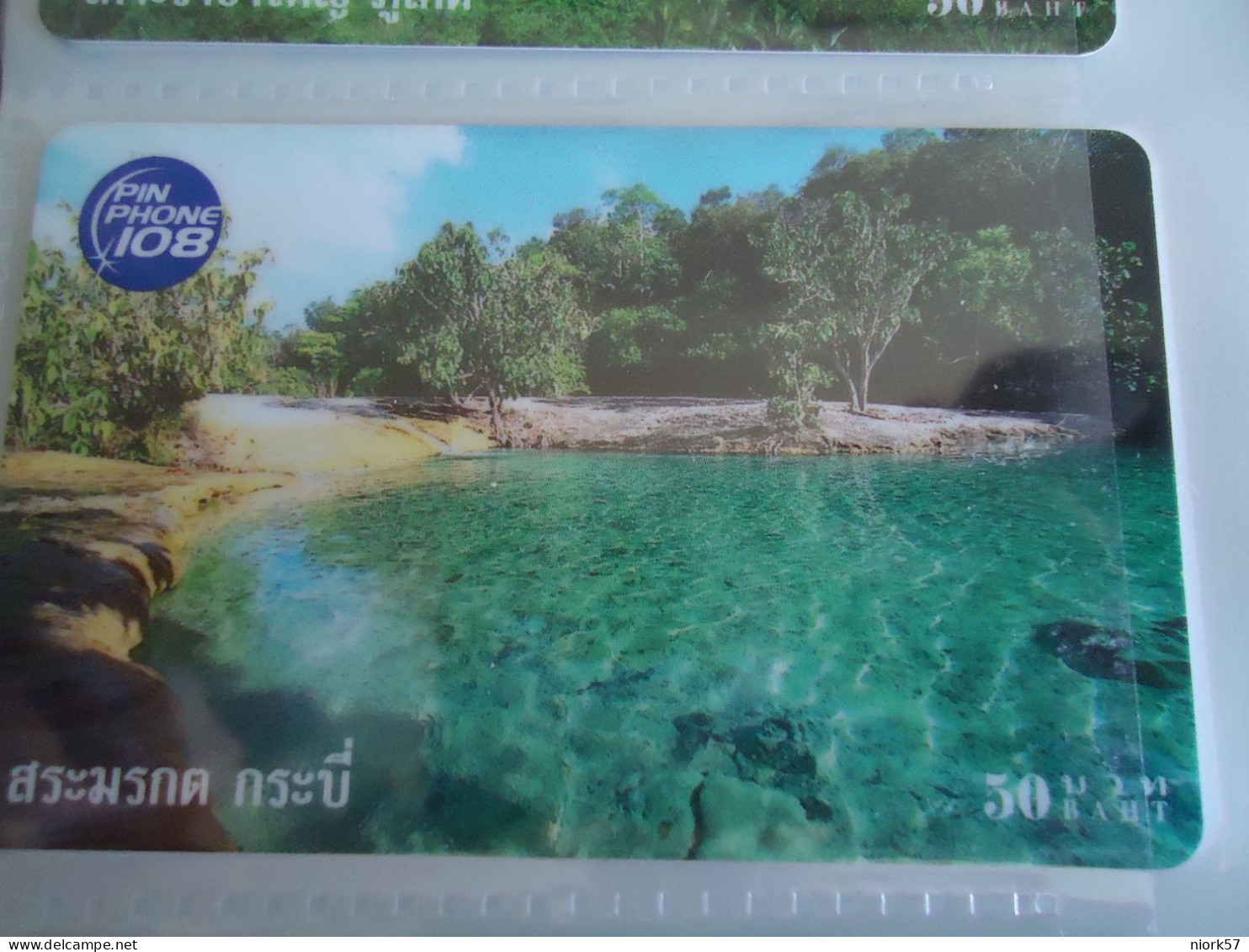 THAILAND USED    CARDS PIN 108  LANDSCAPES - Thaïland