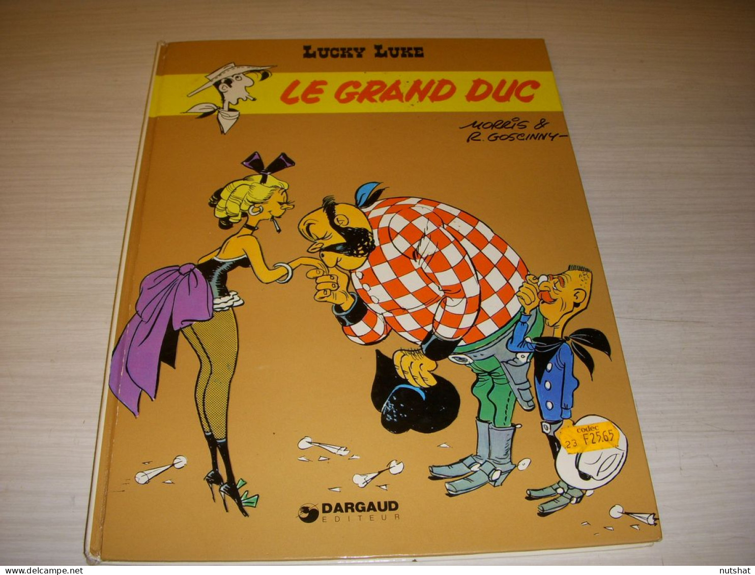 BD Lucky LUKE 40 - Le Grand Duc - Morris Goscinny - Lucky Luke