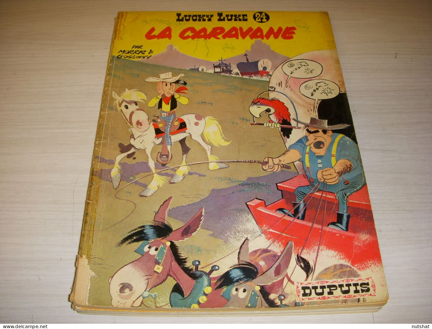 BD Lucky LUKE 24 - La CARAVANE - Morris Goscinny - DUPUIS - Lucky Luke