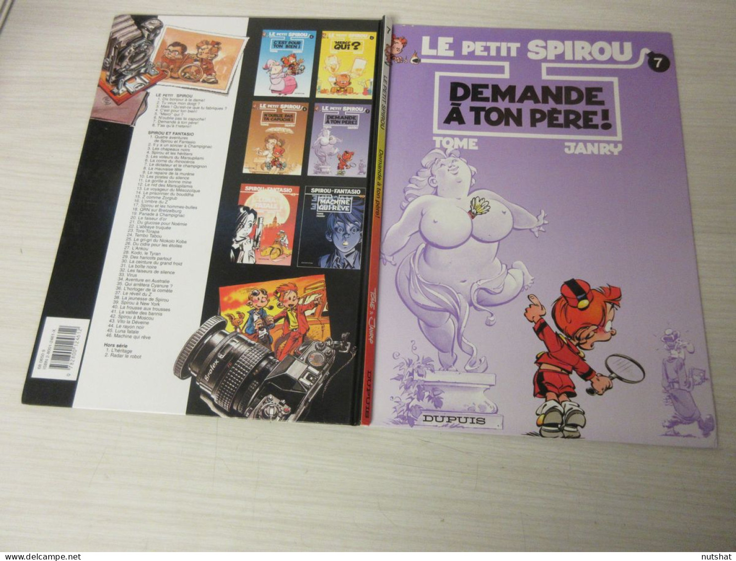 BD Le PETIT SPIROU 7 - DEMANDE A TON PERE - TOME JANRY - 1997                    - Petit Spirou, Le
