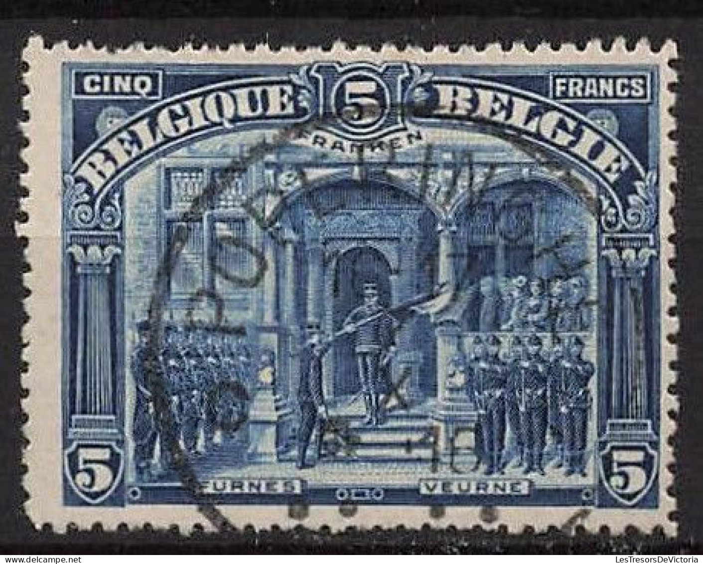 Timbre - Belgique - 1915 - COB147 Obl. - SF Veurne Franken - Cote 170 - Andere & Zonder Classificatie