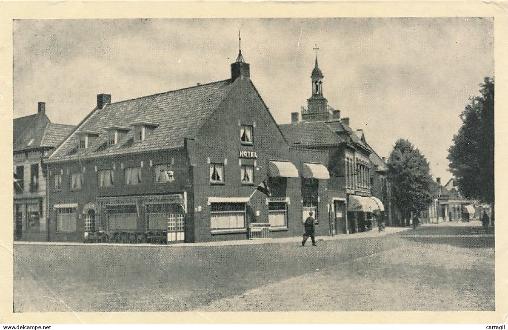 CPA-38075 -Pays Bas -Princenhage Breda-Hotel Café Restaurant Het Roode Hert-Livraison Offerte - Breda