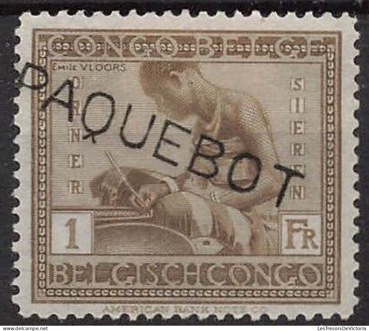 Timbres - Congo Belge - 1923 - COB 106/17 - Annulé Griffe Paquebot - Nuevos