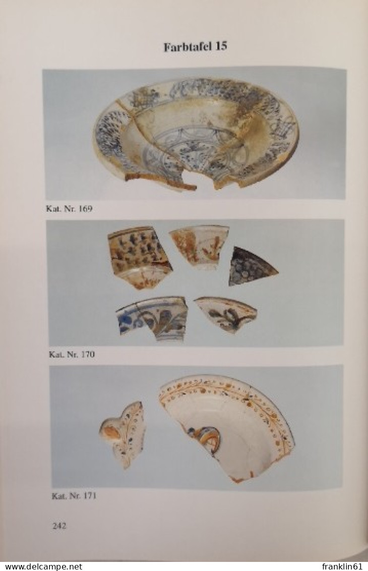 Hafnerhandwerk Und Keramikfunde In Rosenheim. - Arqueología