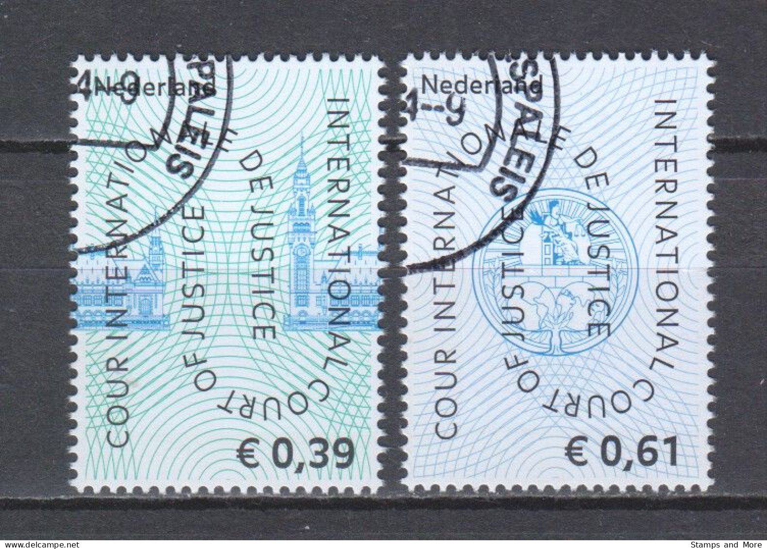 Netherlands 2004 Dienst (Cour De Justice) Mi 59-60 Canceled (3) - Service