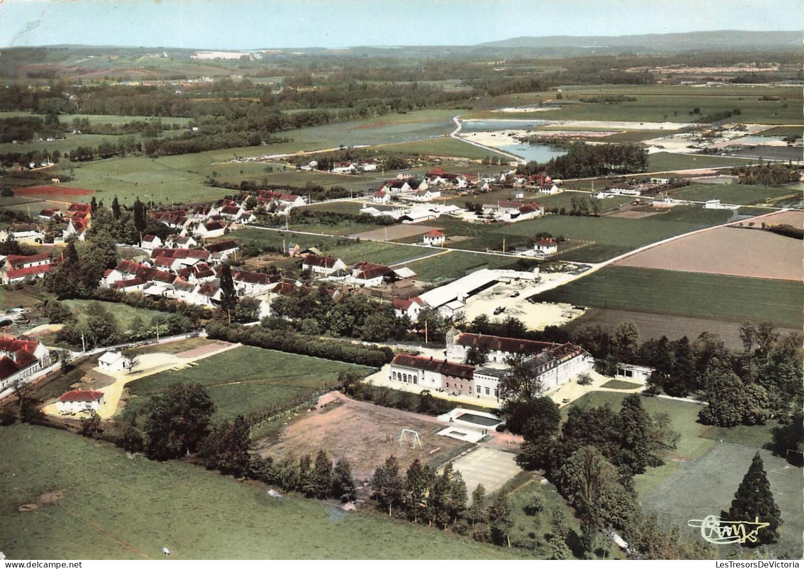 MONACO - Gurgy (Yonne) - Vue Générale Aérienne - Carte Postale - Gurgy