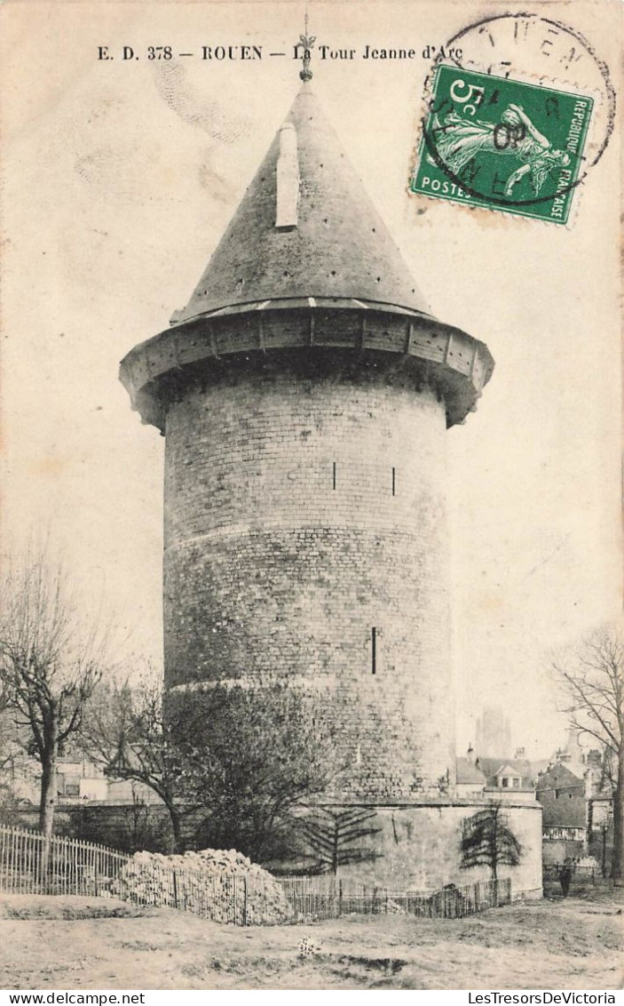 FRANCE - Rouen - La Tour Jeanne D'Arc - Carte Postale Ancienne - Rouen