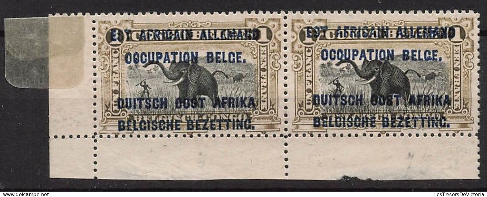 Timbres - Ruanda Urundi - 1916 - COB 28/35*+35**x2 - B - Cote 101 - Neufs