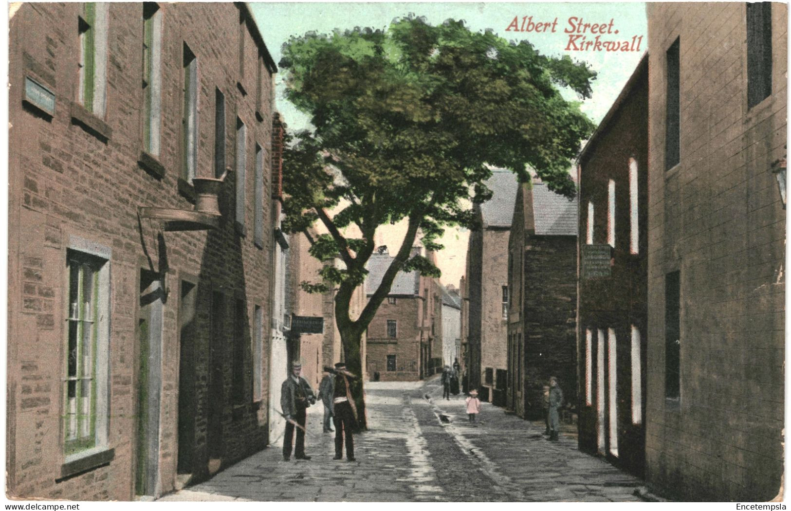 CPA  Carte Postale Royaume Uni Ecosse Kirkwall  Albert Street 1911 VM74866ok - Orkney