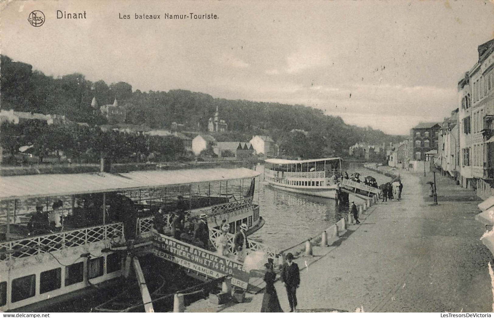 BELGIQUE - Dinant - Les Bateaux Namur-Touriste - Carte Postale Ancienne - Dinant