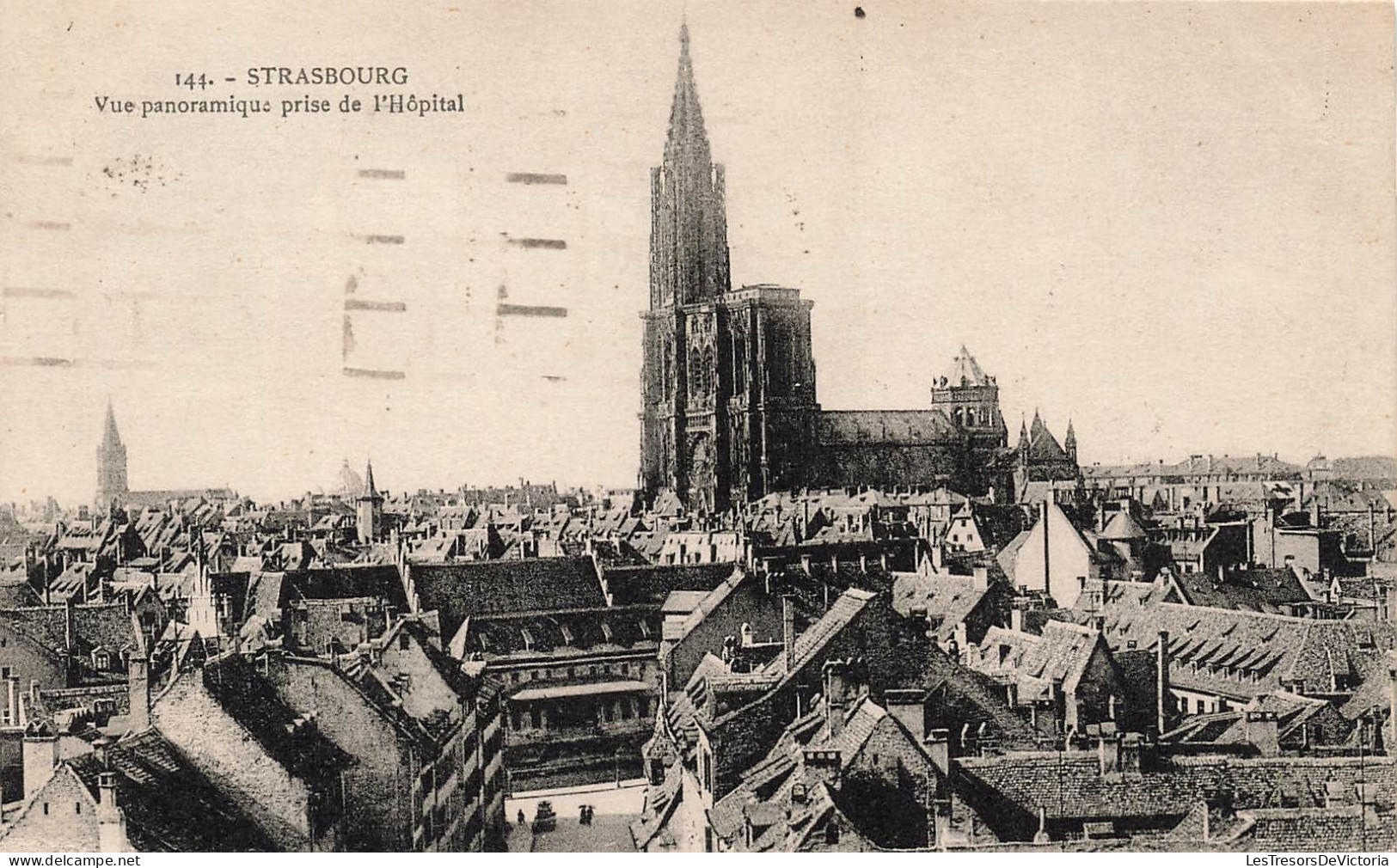 FRANCE - Strasbourg - Vue Panoramique Prise De L'hôpital - Carte Postale Ancienne - Strasbourg