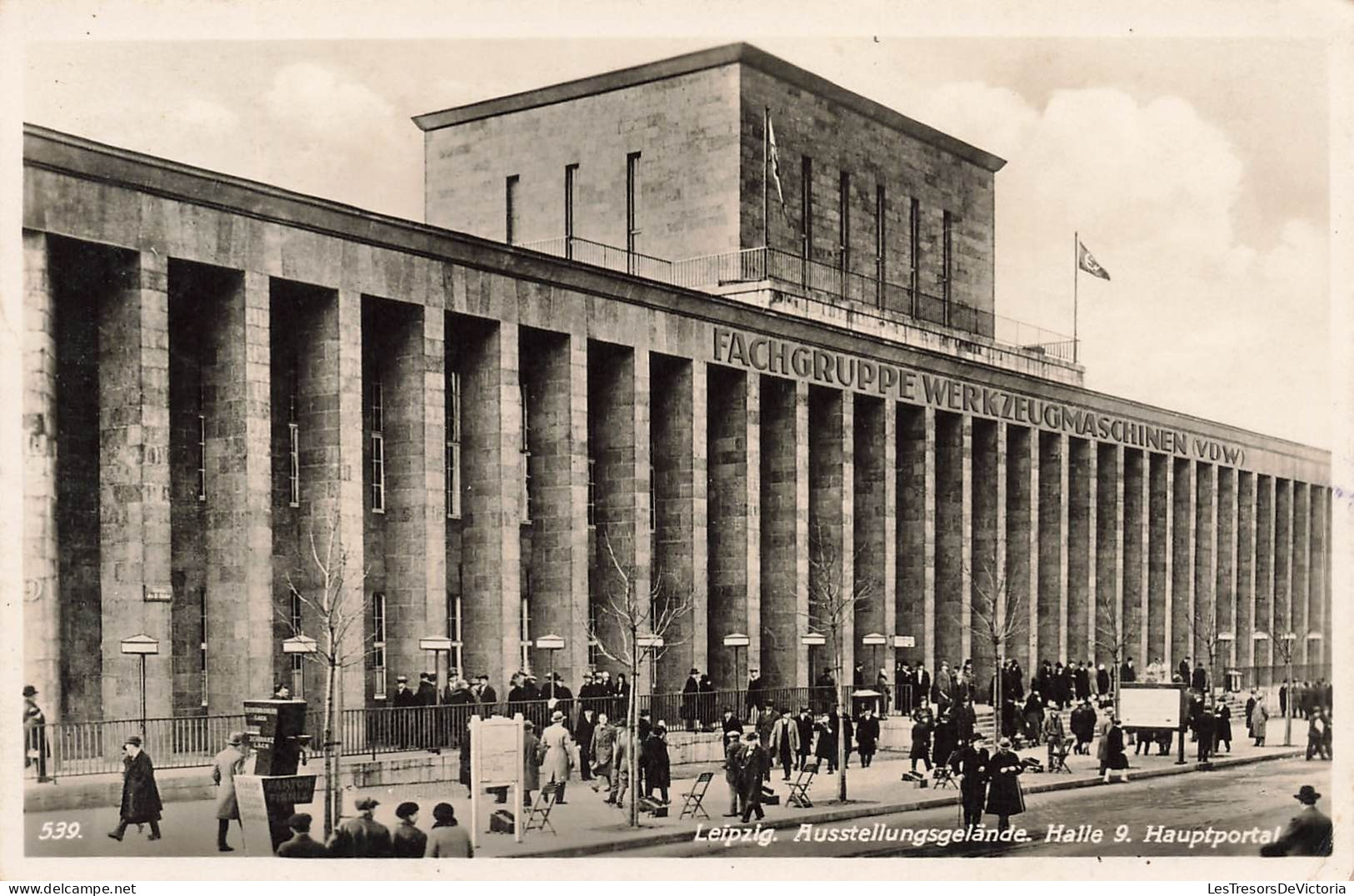 AUTRICHE - Styrie - Laipzig - Asstellungsgelande Halle 9 Hauptportal - Animé - Carte Postale Ancienne - Sonstige & Ohne Zuordnung