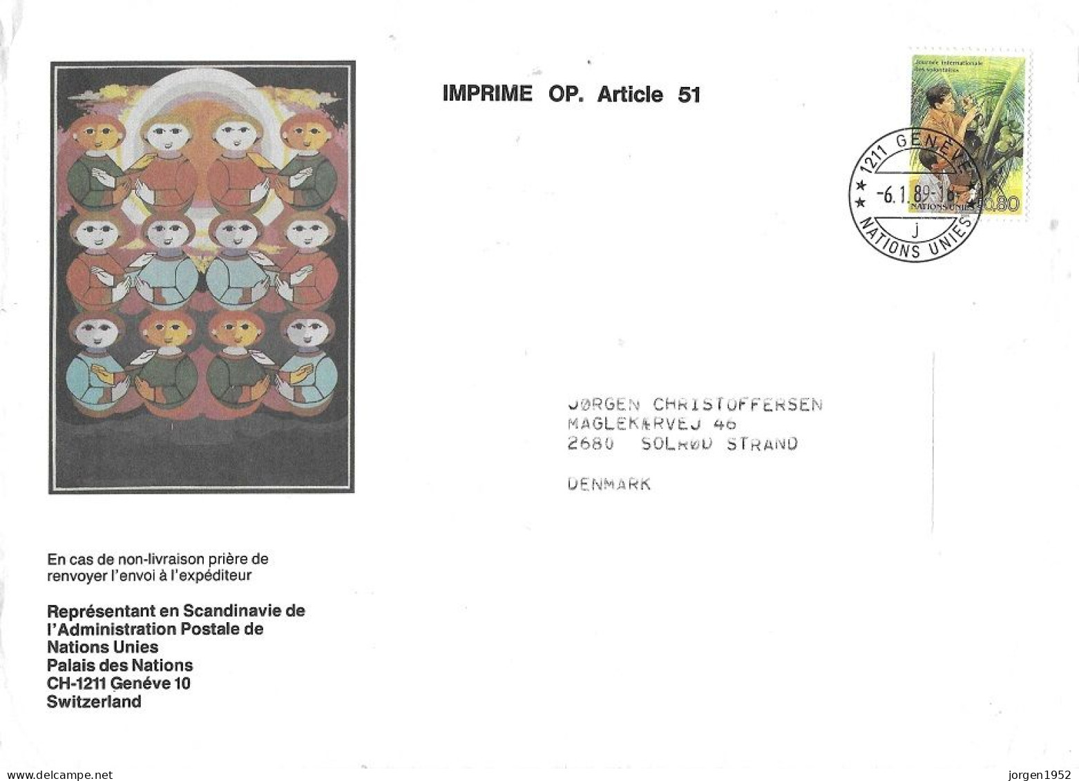 Vienna # LETTER FROM 1989 - Storia Postale