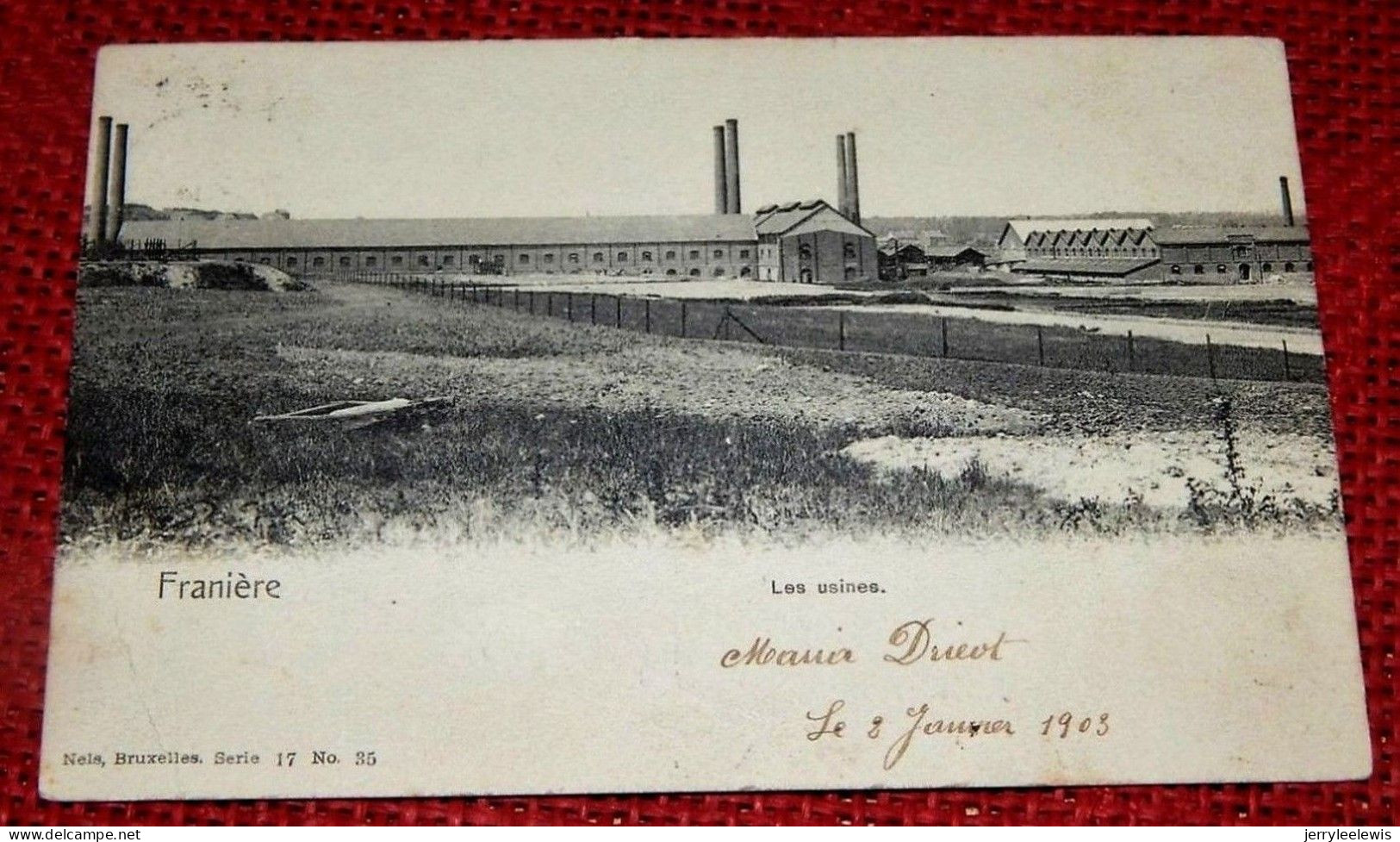 FRANIERE  - Les Usines   - Glacerie St Gobain-St Roch - Floreffe