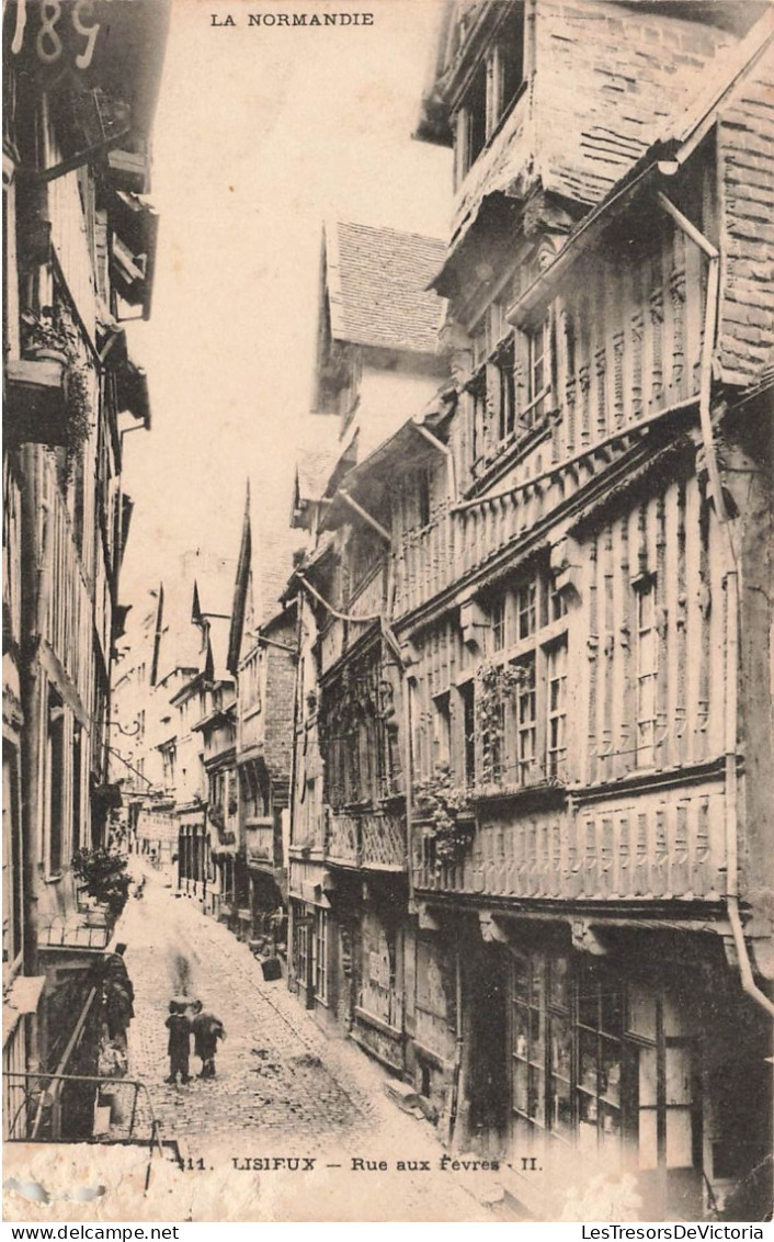 FRANCE - Lisieux - Rue Aux Fevres - Carte Postale Ancienne - Lisieux