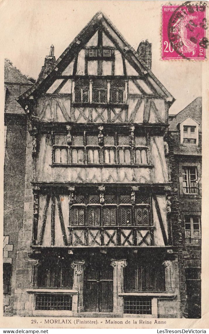 FRANCE - Morlaix - Maison De La Reine Anne - Carte Postale Ancienne - Morlaix