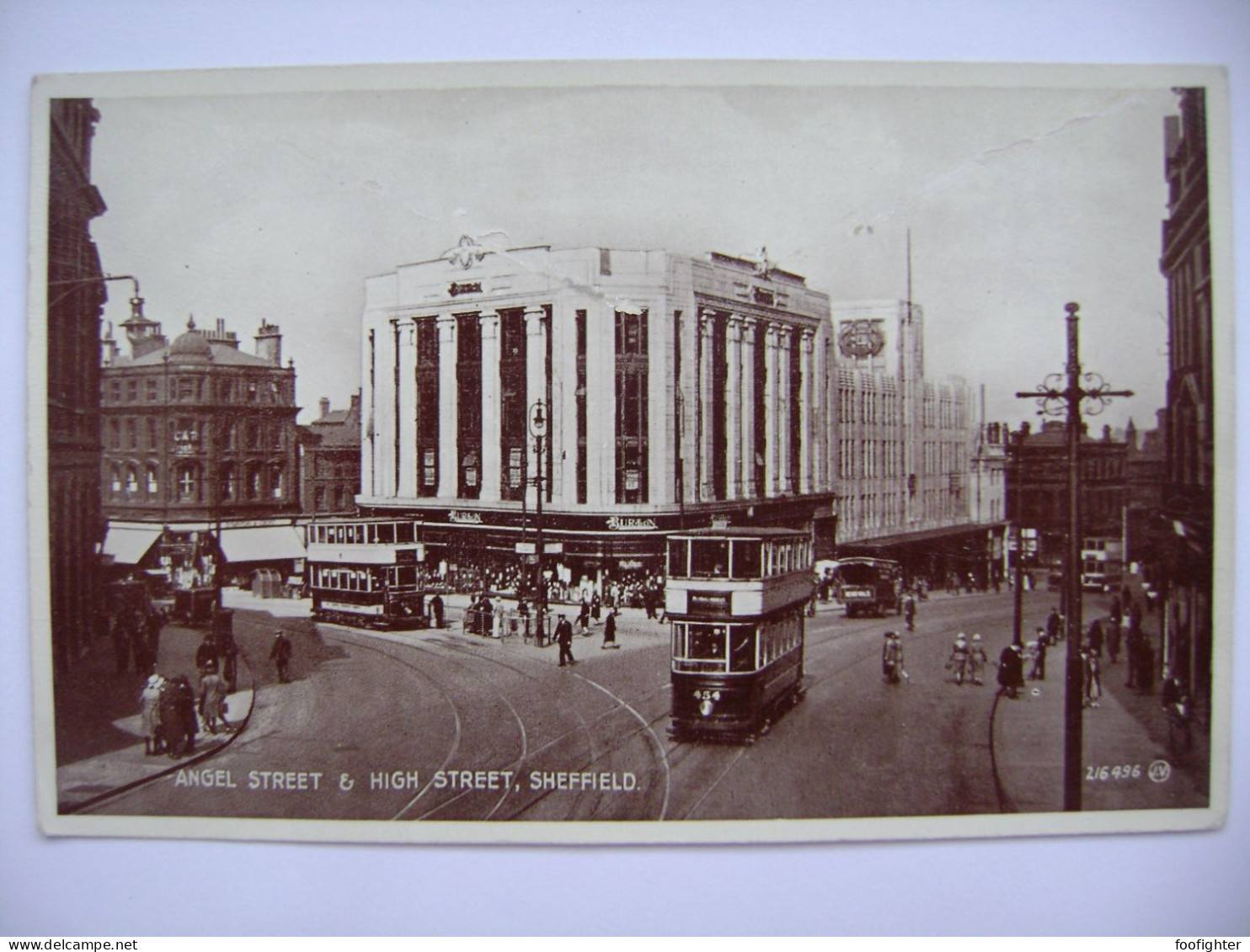 Sheffield - Angel Street & High Street - Sheffield