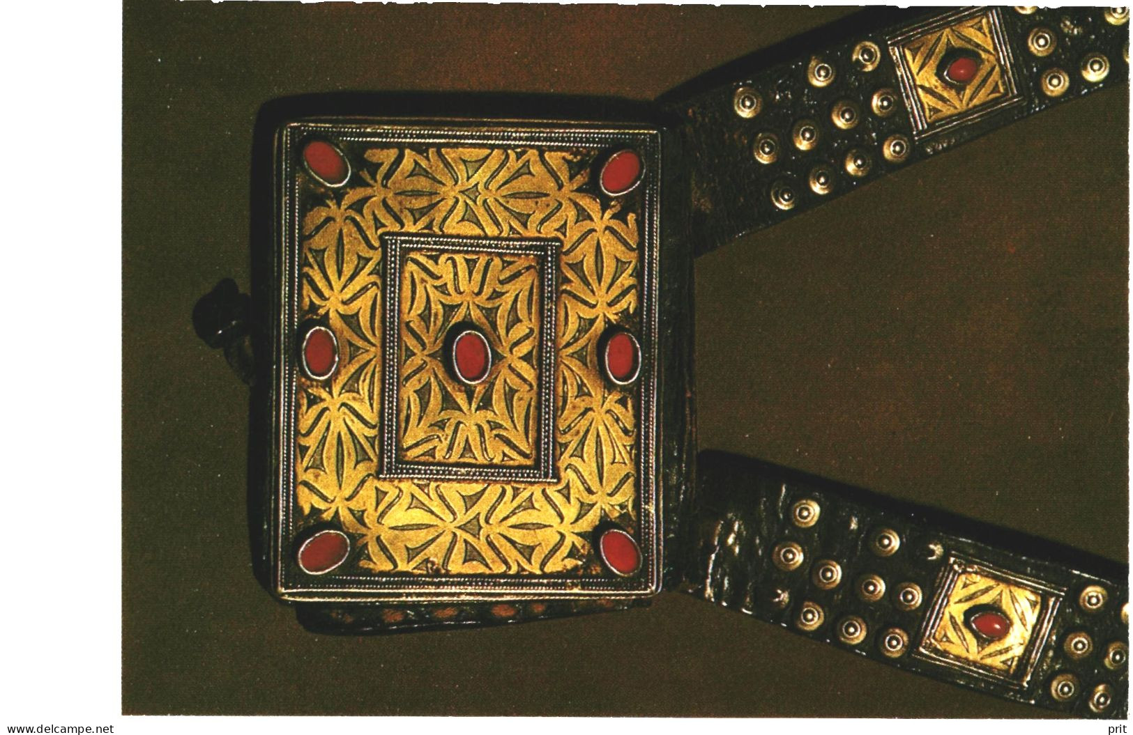 Turkmen Silverware antique jewelry Unused 16 Postcards Set, Soviet Turkmenistan USSR 1975 Publisher Aurora, Leningrad