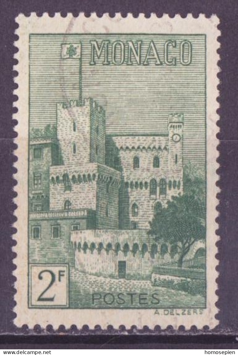 Monaco 1946 Y&T N°277 - Michel N°335 (o) - 2f Vue Du Palais - Usati