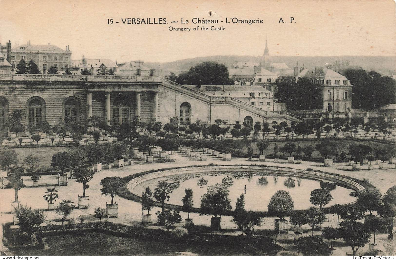 FRANCE - Versailles - Le Château - L'orangerie - Carte Postale Ancienne - Versailles (Château)